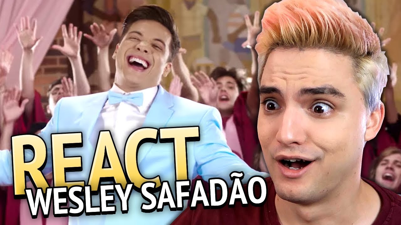 REAGINDO A WESLEY SAFAD&Atilde;O - SONHEI QUE TAVA ME CASANDO [+10]