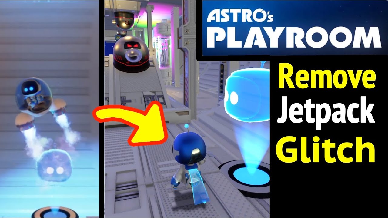 Astro's Playroom: Remove Jetpack Glitch (Walk without Rockets Out of Bounds Glitch) SSD Speedway