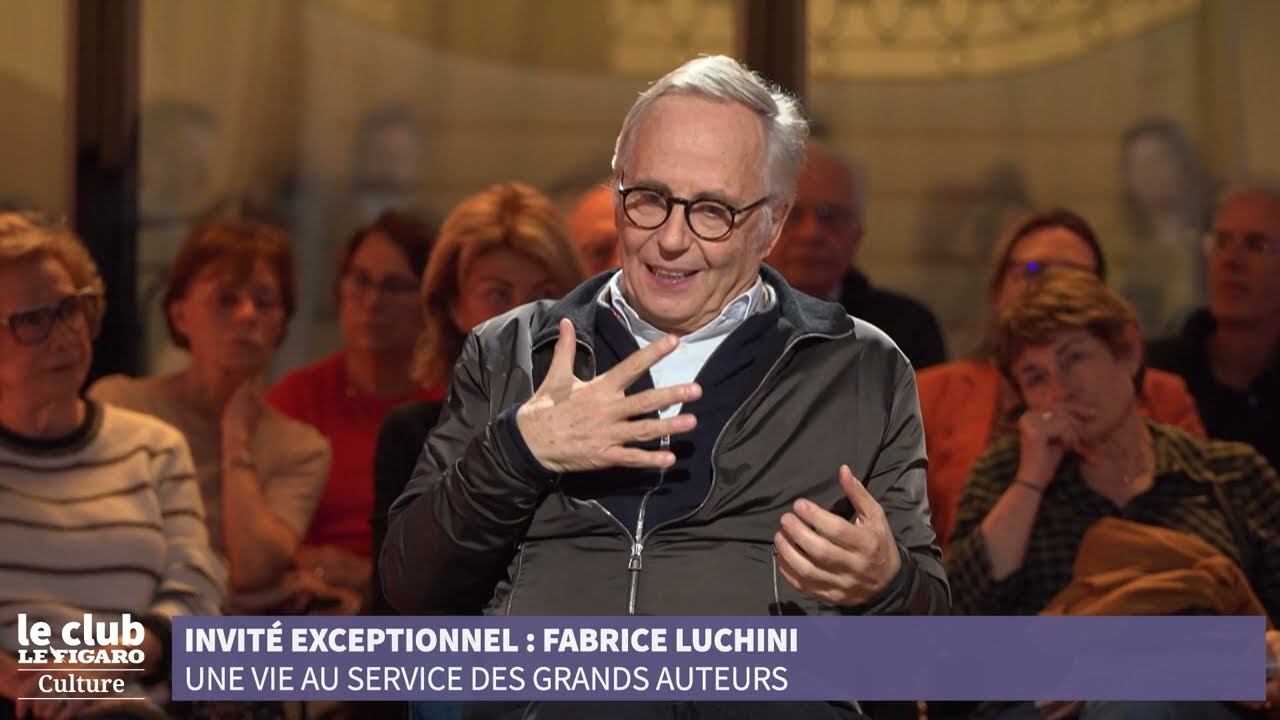 Fabrice Luchini est l’invité du Club Le Figaro Culture