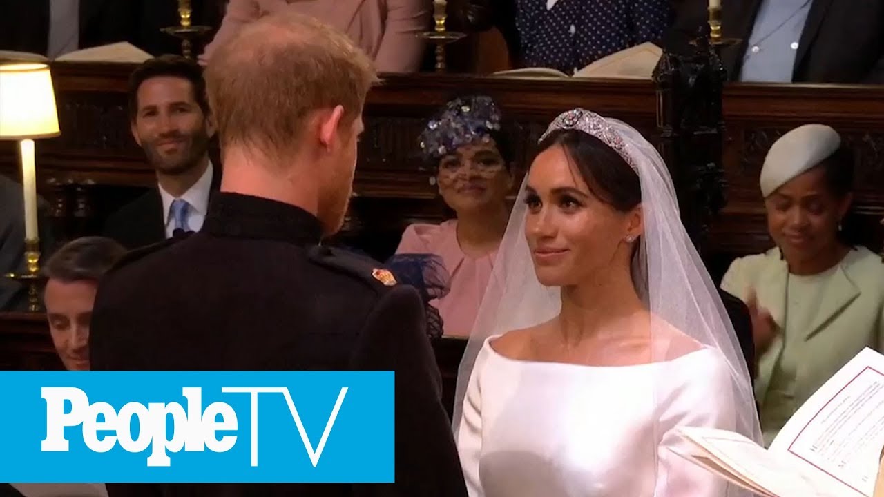 Prince Harry & Meghan Markle Exchange Vows Inside St. George's Chapel | PeopleTV
