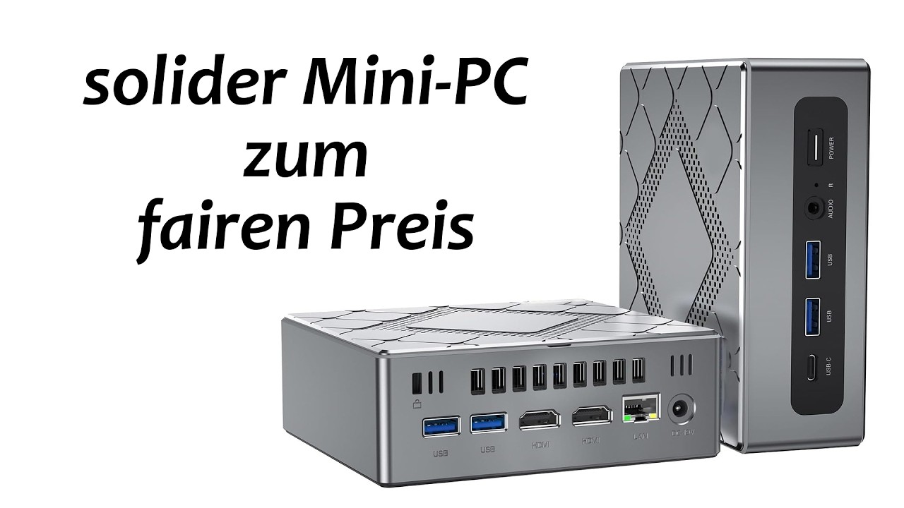 ordentliche Hardware zum fairen Preis | Nipogi CK10 Mini-PC