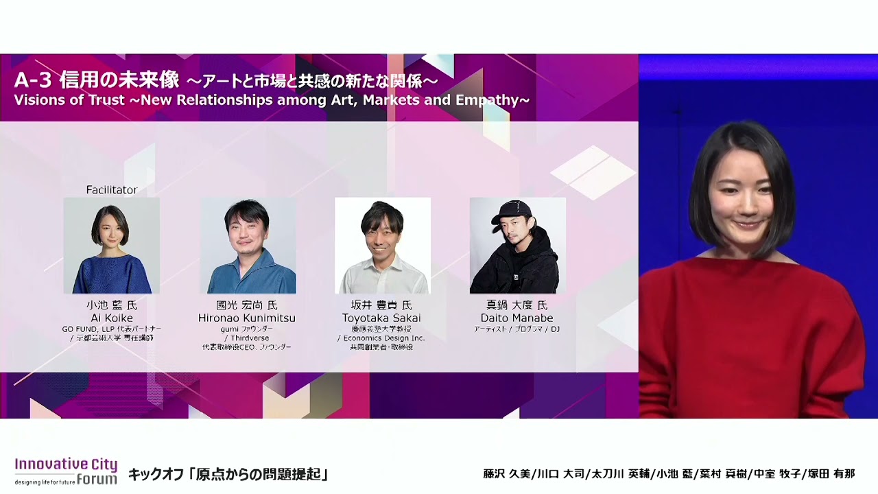 【ICF2021】KickoffStarting point for forum discussion