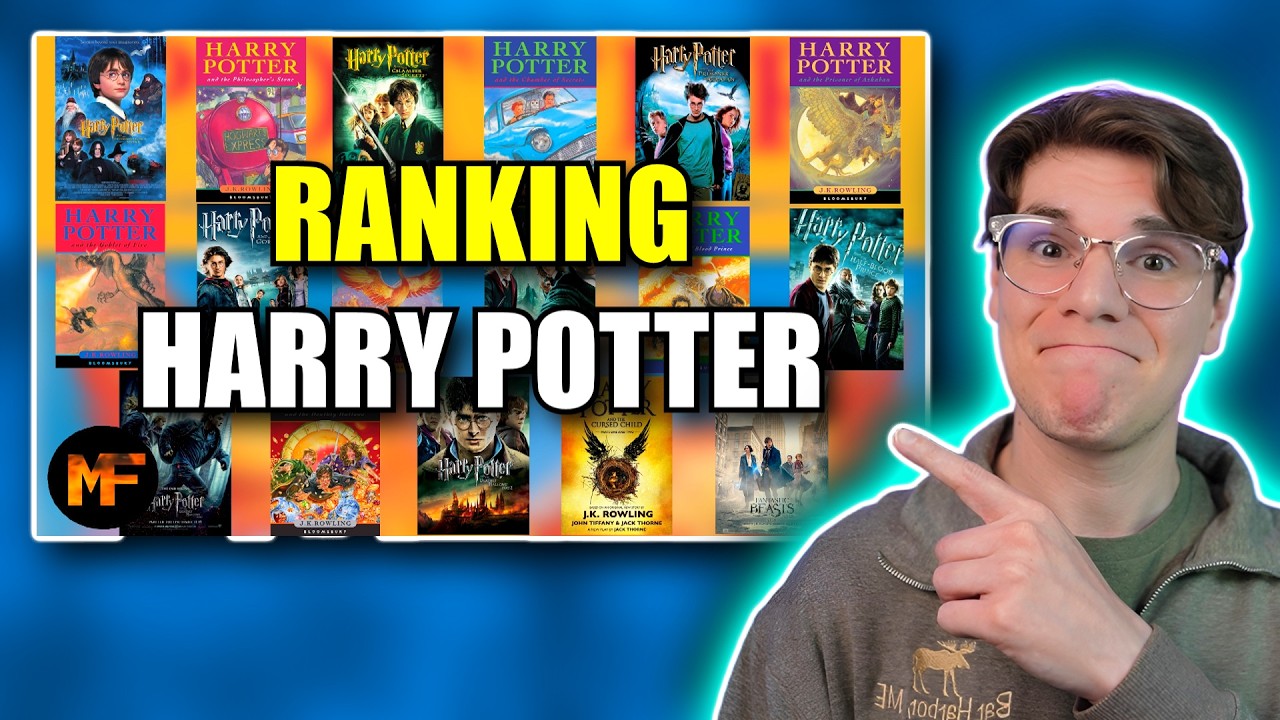 Ranking EVERY Harry Potter Book & Movie (8 Years Later) - NEW RANKINGS