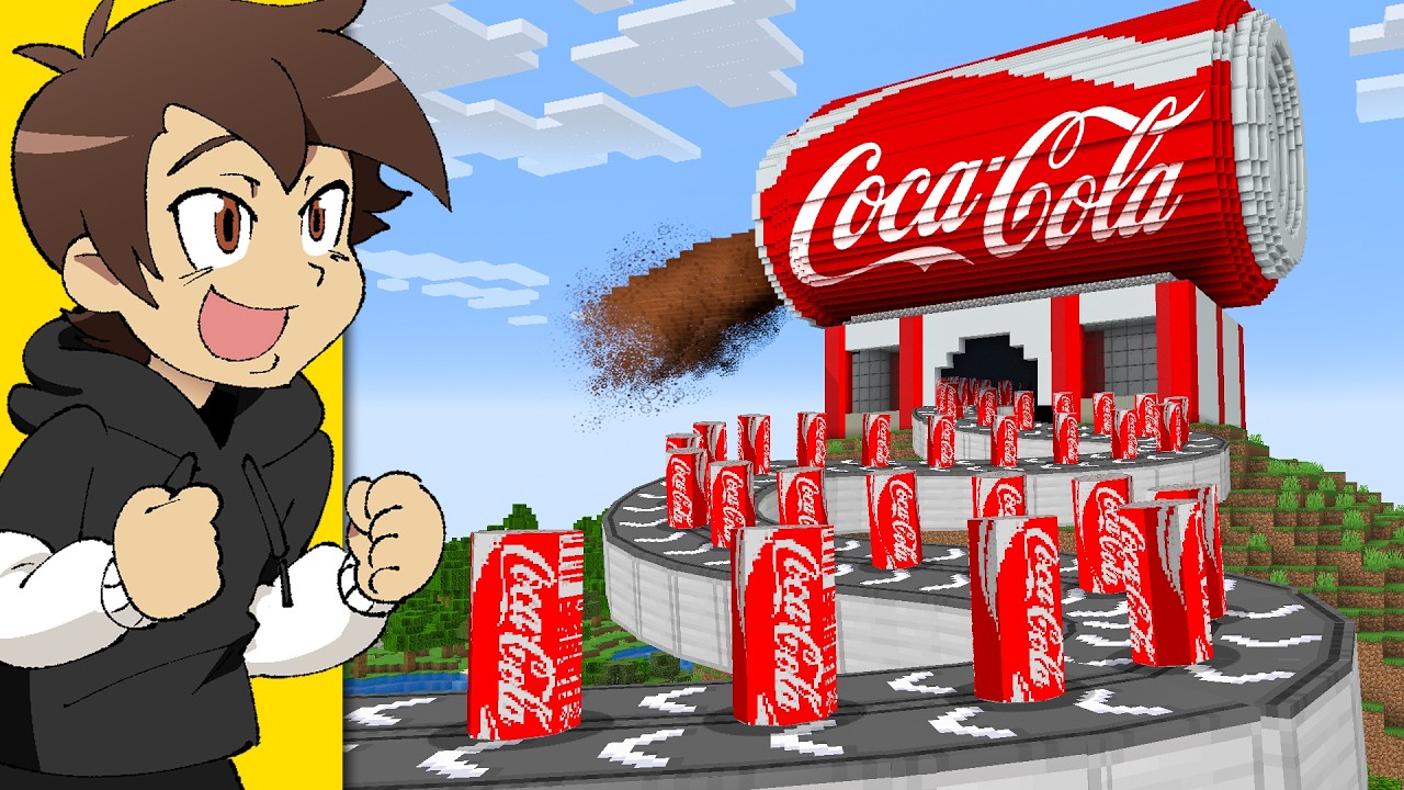 How I Started COCA COLA Tycoon in Minecraft