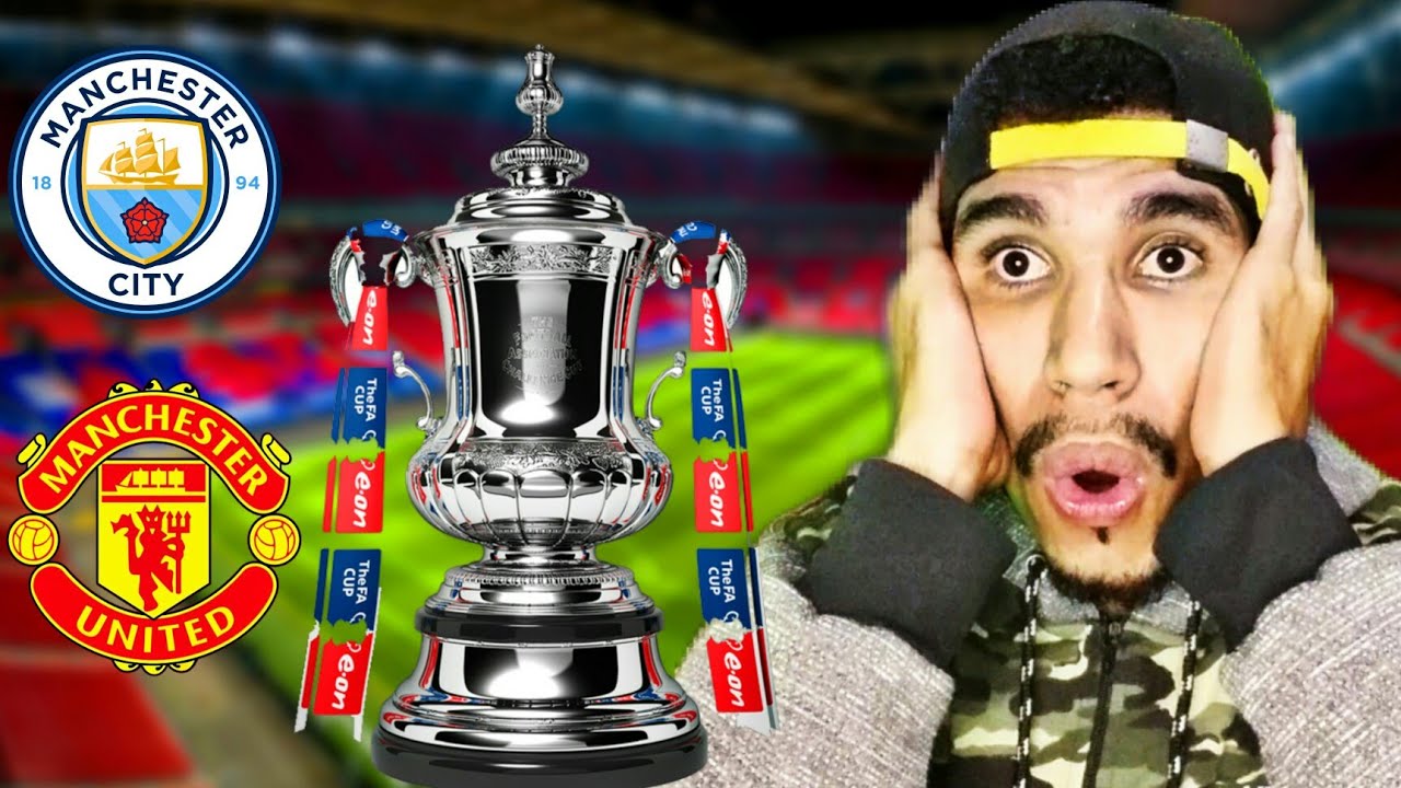 ASMR - SIMULEI MANCHESTER CITY vs MANCHESTER UNITED FINAL DA COPA DA INGLATERRA / QUEM LEVA?