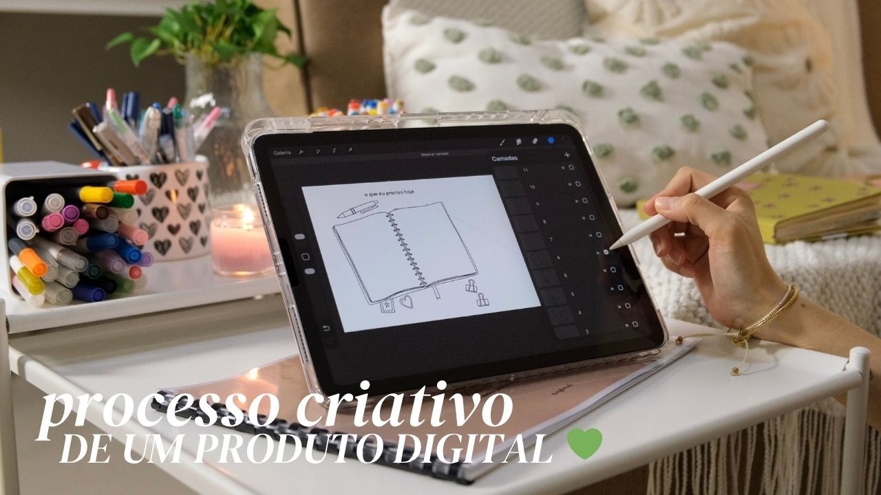 como crio arte para vender no digital do zero (produto digital)