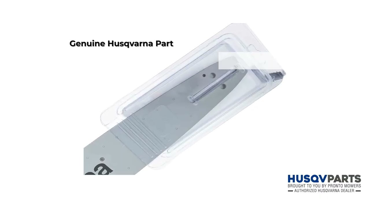599303172 Bar Lam 20 3/8 .050 72Dl Cs Husqvarna Genuine OEM Part