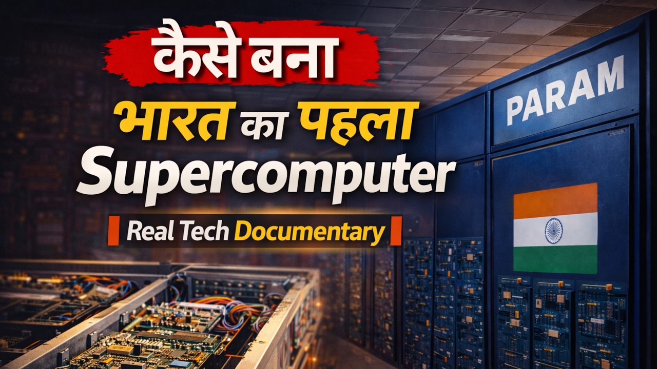 भारत का पहला Supercomputer | कैसे बना PARAM 8000? | Real Tech Documentary