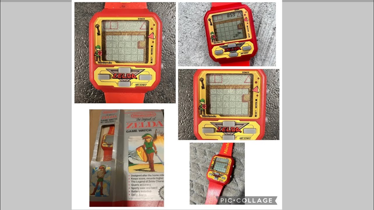 NelsonSonic The Legend Of Zelda LCD Game Watch Review (CheckOut For Details Down Below⬇️)