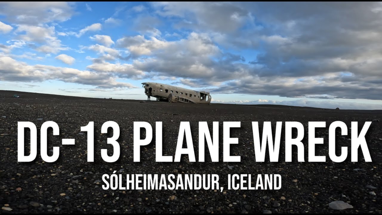 FAMOUS Iceland Plane Wreck History Timelapse