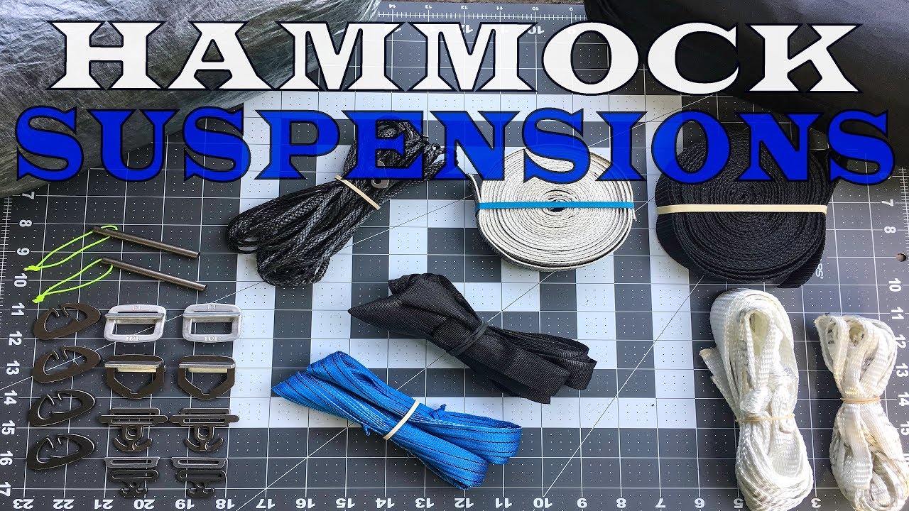 ULTRALIGHT HAMMOCK SUSPENSIONS