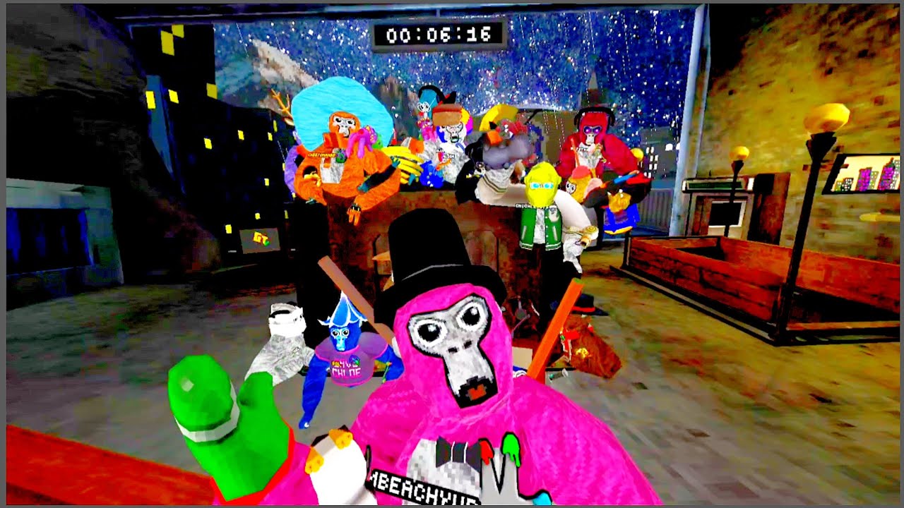 WHAT'S HIDING UNDERNEATH US?! Gorilla Tag Live Event! #gorillatag 