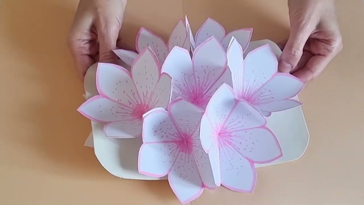 Cum sa faci o felicitare 3D handmade pentru ziua mamei sau pentru cineva drag 🩷