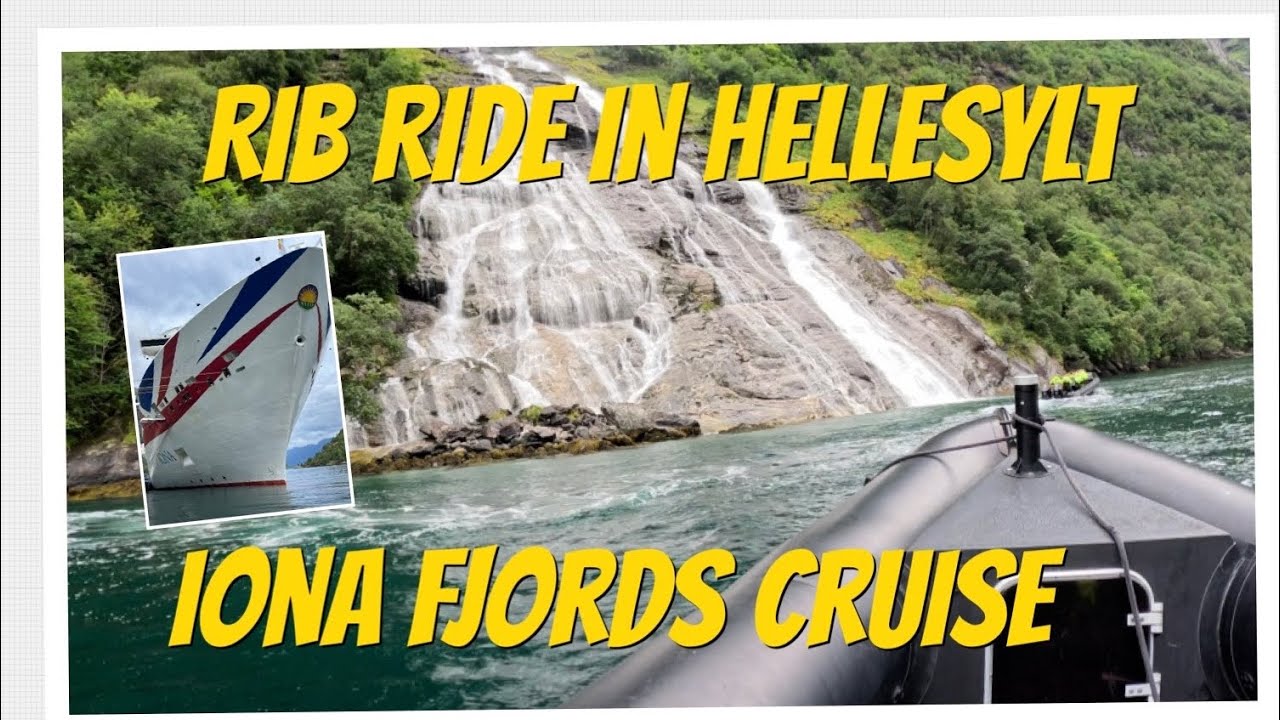 🇳🇴🛳️ Rib Ride in Hellesylt - Iona Fjords Cruise