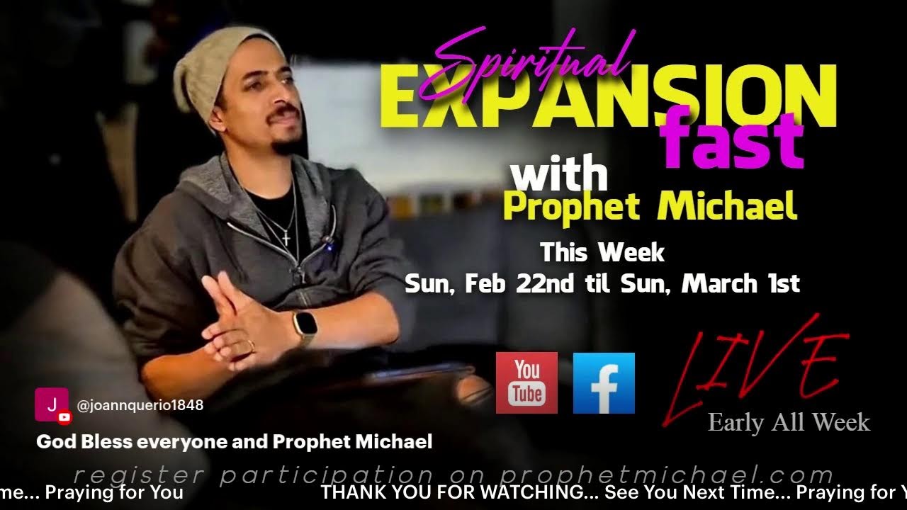 LIVE MONDAY: Spiritual EXPANSION, Prophecy & Prayer Today with Prophet Michael