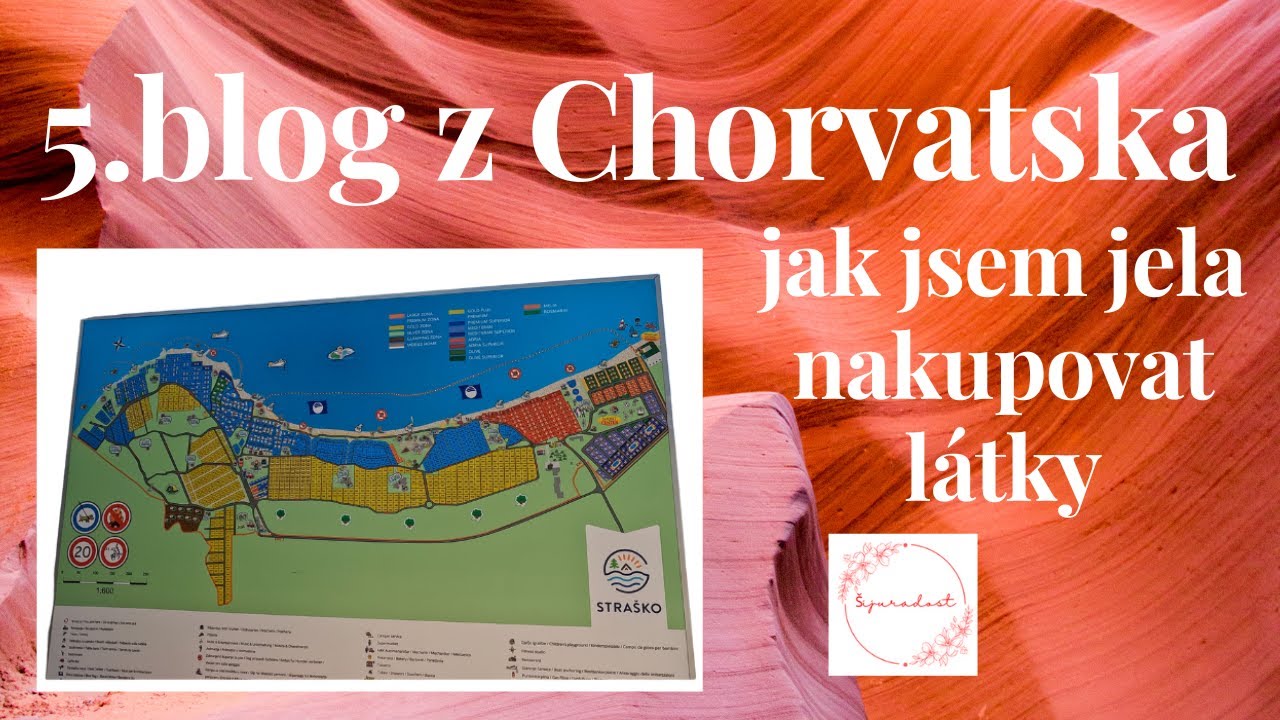 5.blog z Chorvatska-jedu nakupovat látky a jak jsem dopadla