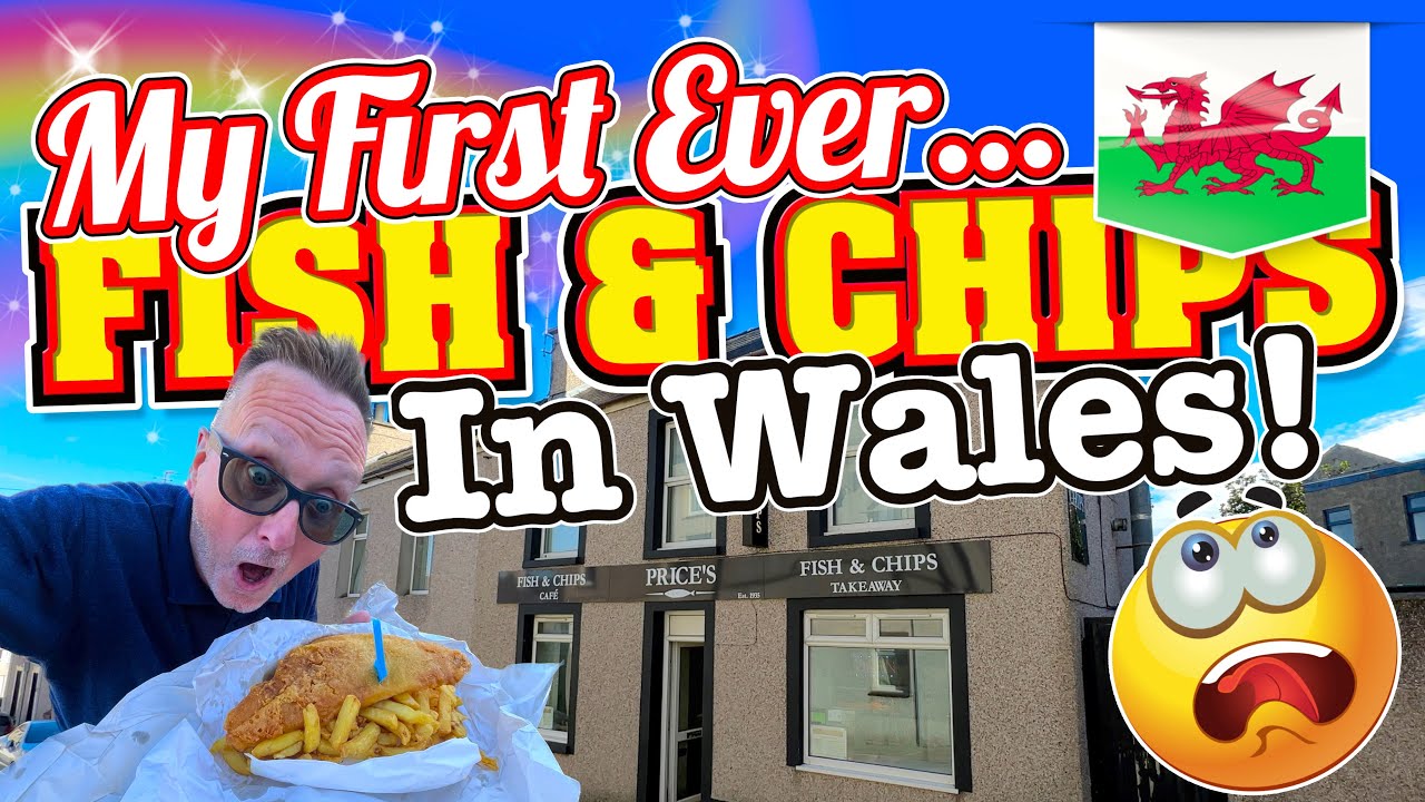 My FIRST EVER Fish & Chips in WALES at The OLDEST CHIPPY in Holyhead