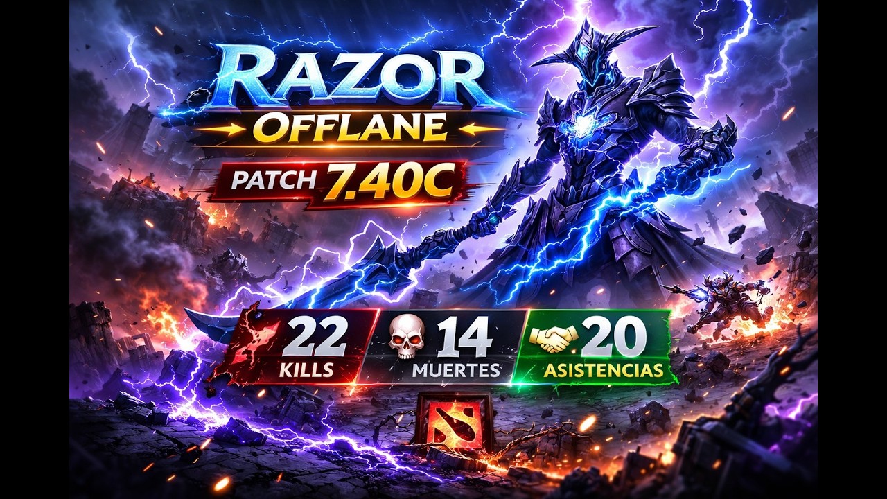 MONTAÑA RUSA DE EMOCIONES CON RAZOR OFFLANER | DOTA 2 RANKED UE [Ep. #78]