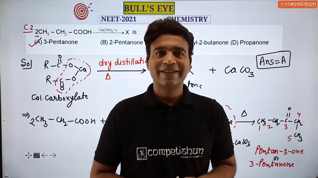 Bull's eye | Video Solutions | CHEMISTRY |  Session-1 | Rank Improvement Series| NEET-2021