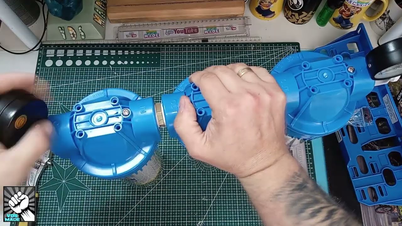 Jak założyć filtry OSMOZA do wody pod zlew w kuchni z dodatkową wylewką