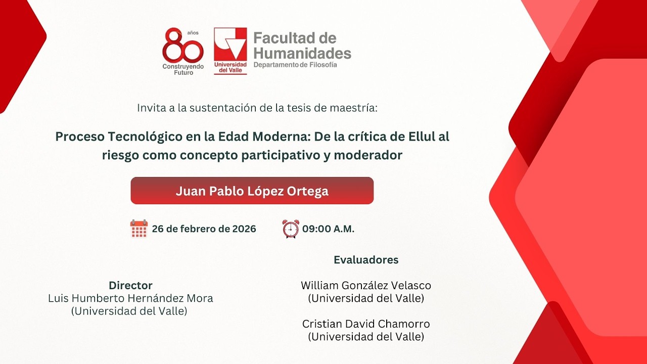 Sustentación Tesis de Maestría - Juan Pablo López Ortega