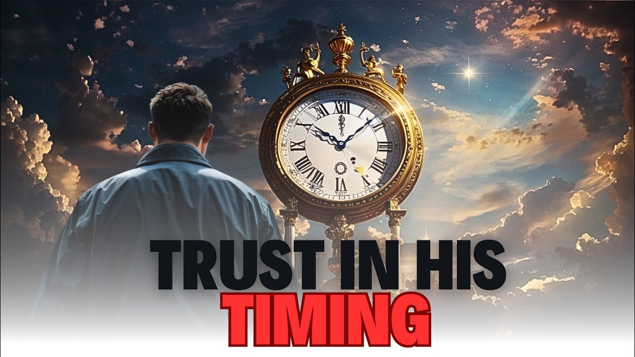 PUT GOD FIRST AND TRUST IN HIS TIMING - Christian motivation