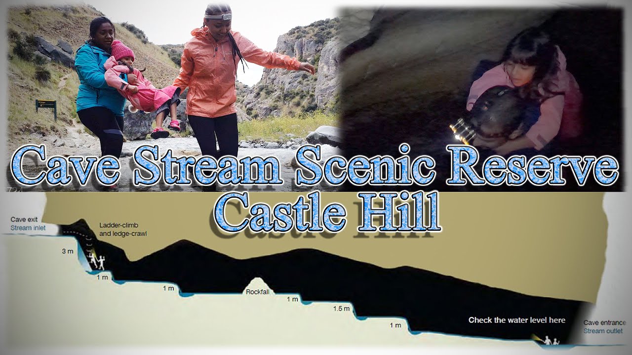 A Walk Through The Cave Stream | Broken River Cave | Castle Hill  | South Island New Zealand