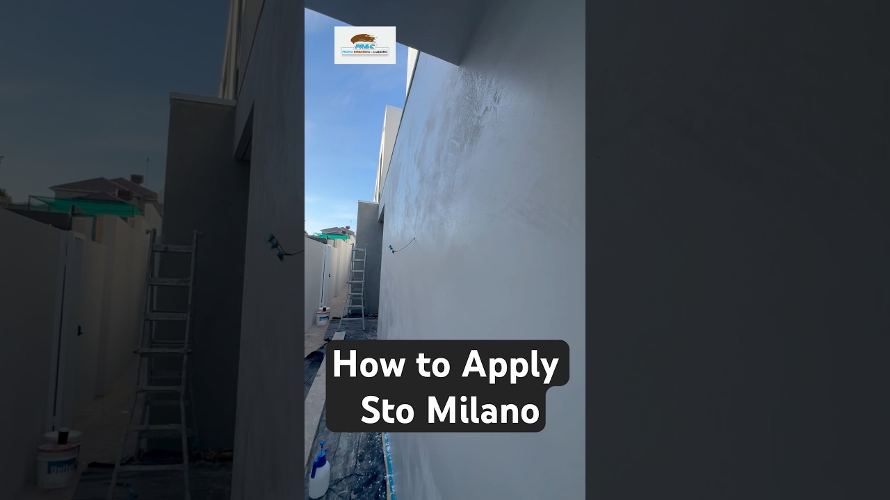 How to Apply Sto Milano #how #apply  #Sto_Milano #render #texture #concretefinishers :