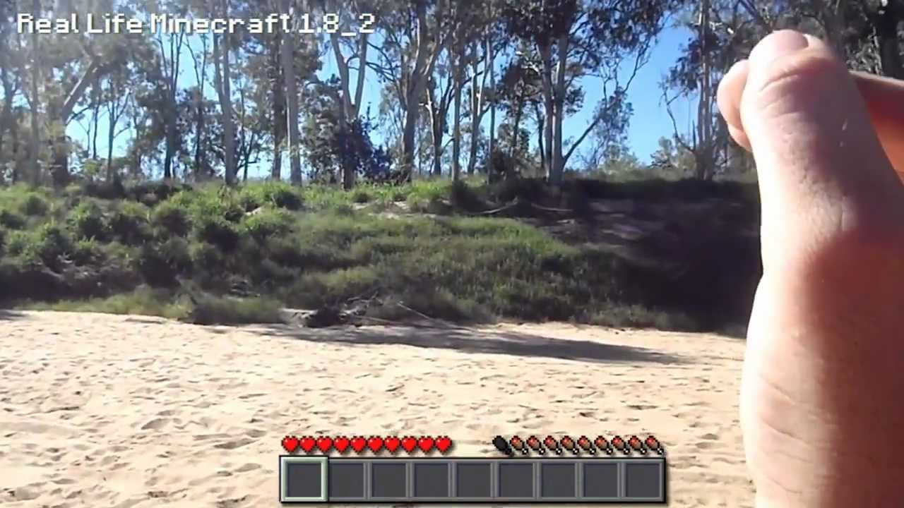 Real Life Minecraft S2 Episode 2 - BUILDING A SHELTER!