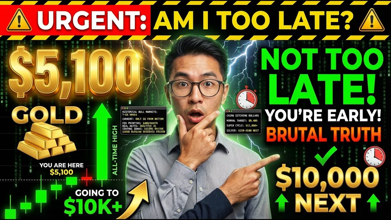 Gold Hit $5,100 & Everyone's Asking: Am I Too Late? - Here's The BRUTAL Truth