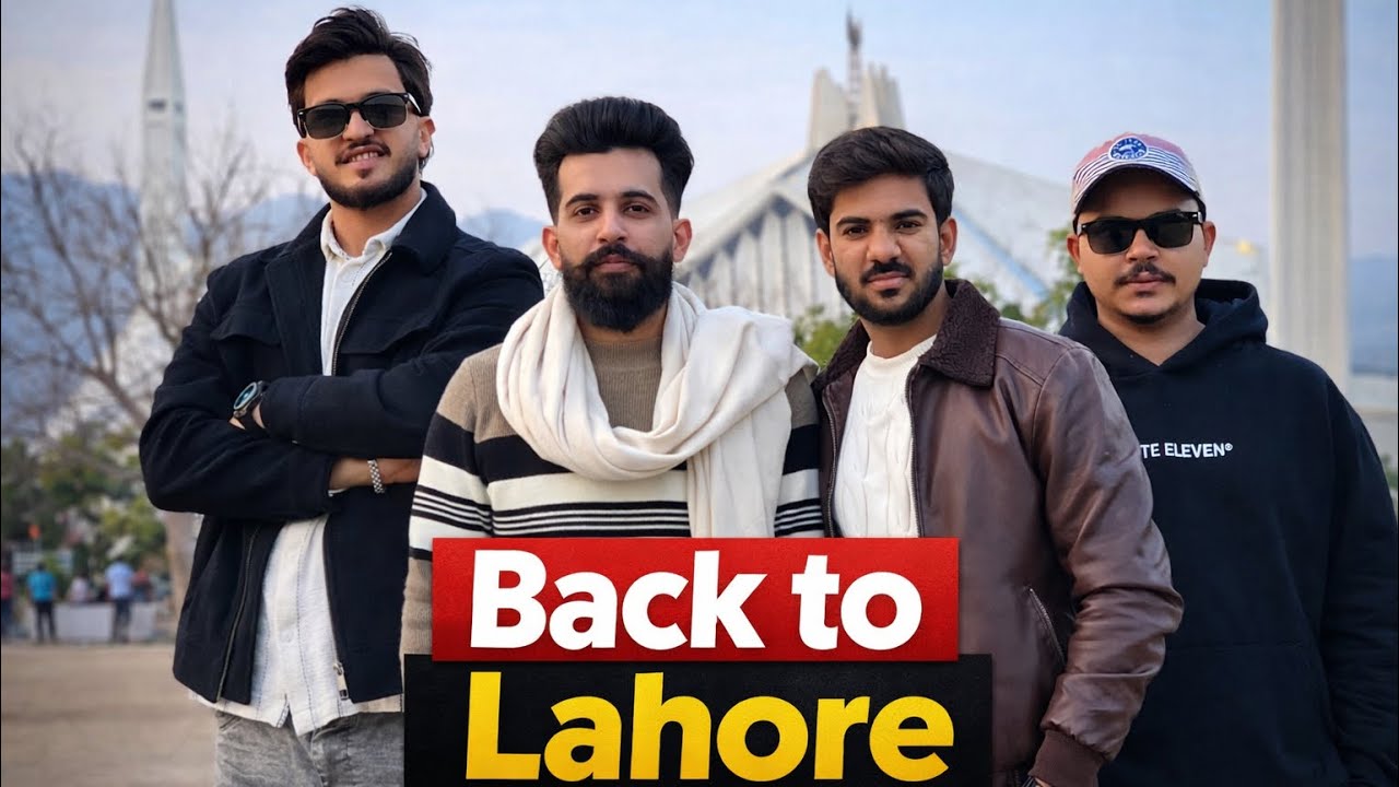 Back to Lahore🫰🏻| Visit Faisal Masjid 😇