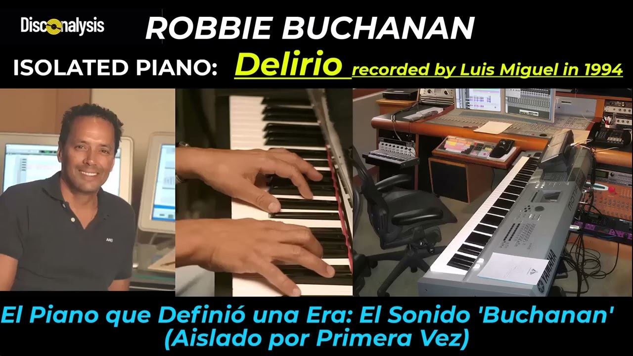 ROBBIE BUCHANAN:  Complete Piano Session - DELIRIO  (1994)