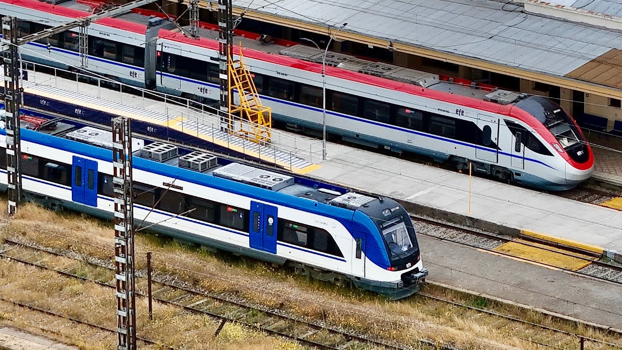 Tren de BIOTREN en CHILLÁN con la D-5114