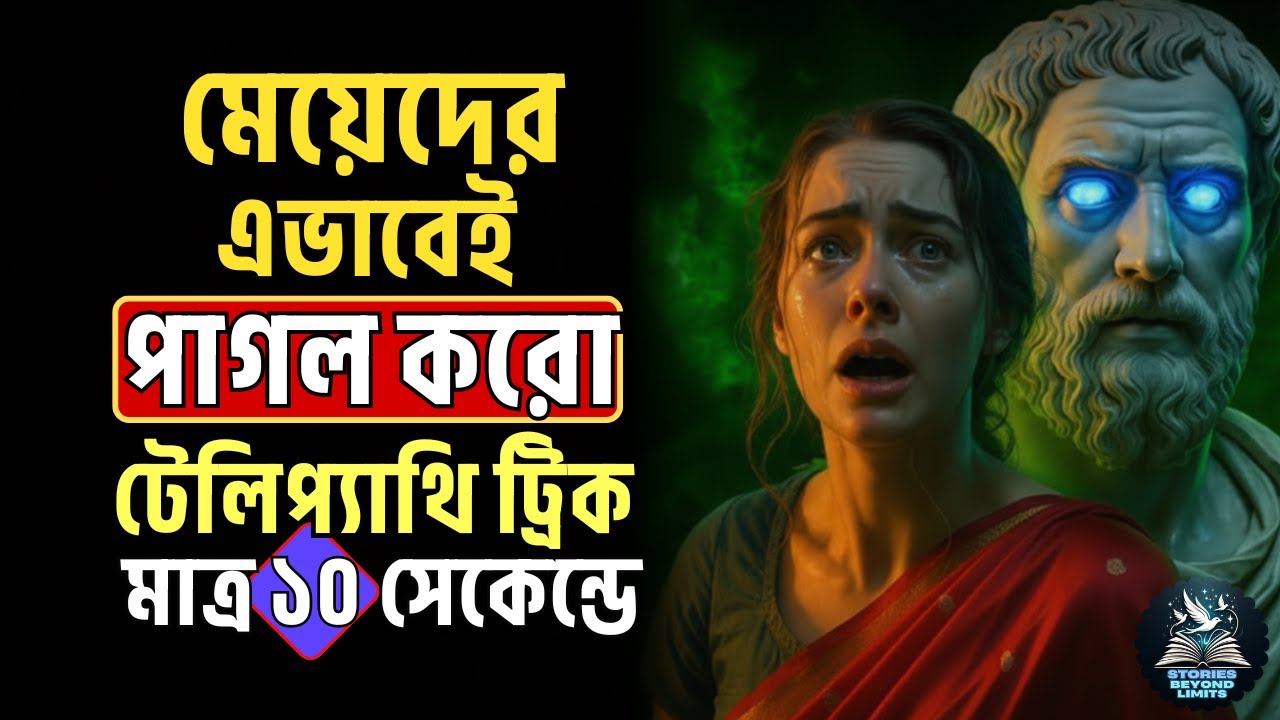 ১০ সেকেন্ডের টেলিপ্যাথি ট্রিক 🔥মেয়েটি নিজেই তোমার প্রেমে পাগল হবে | Dark Stoic Attraction Psychology
