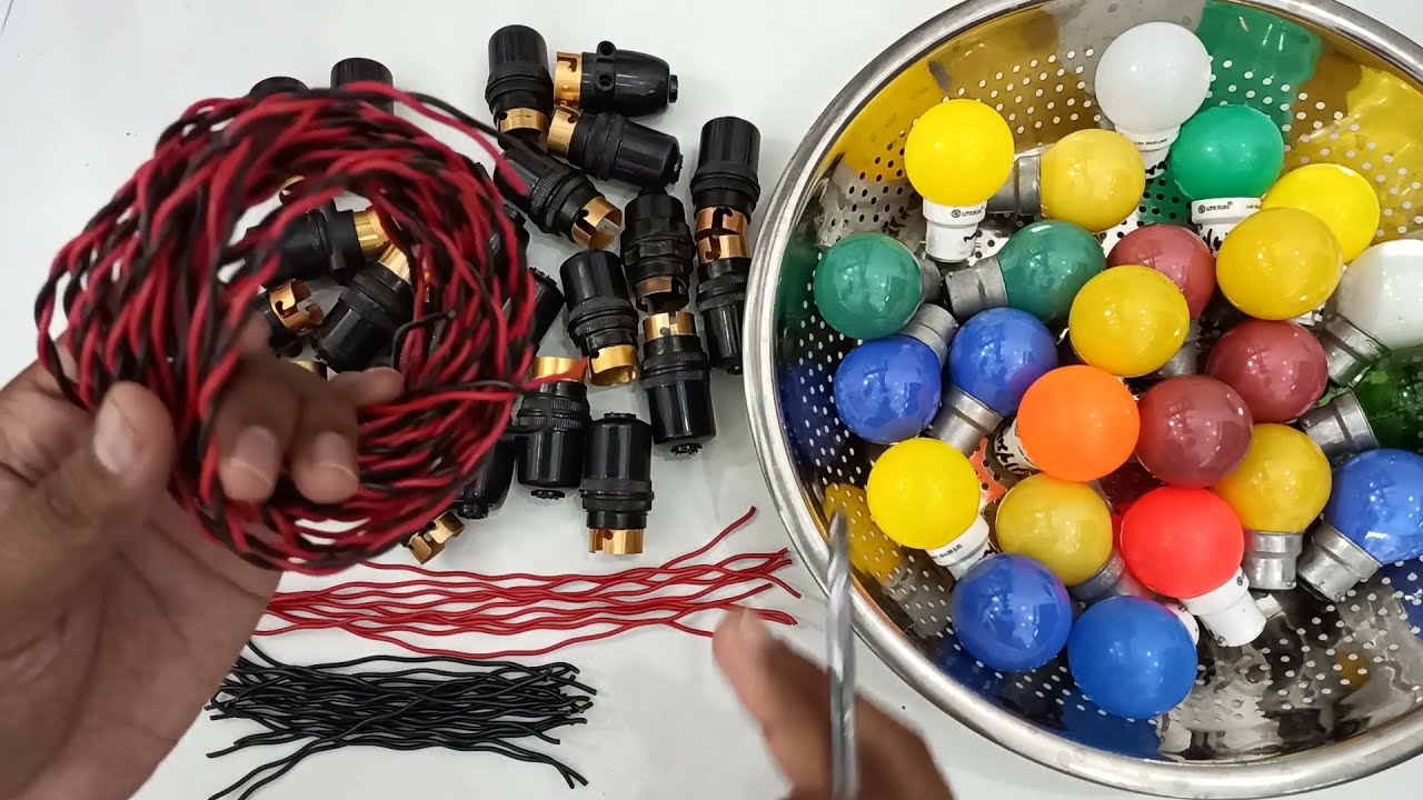 How To Make Diwali Special Decoration Light At Home | Decoration Light कैसे बनाये 