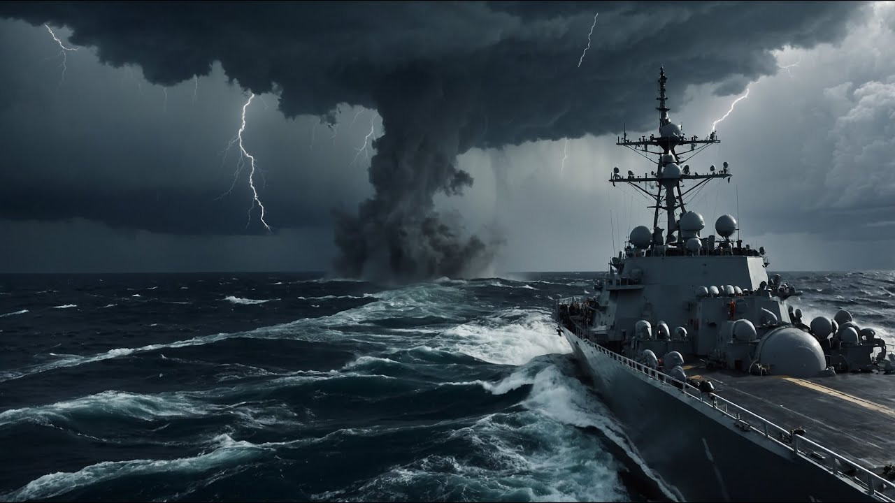 Stormfront Ambush 🌩️ | Warship Through the Lightning & Chaos