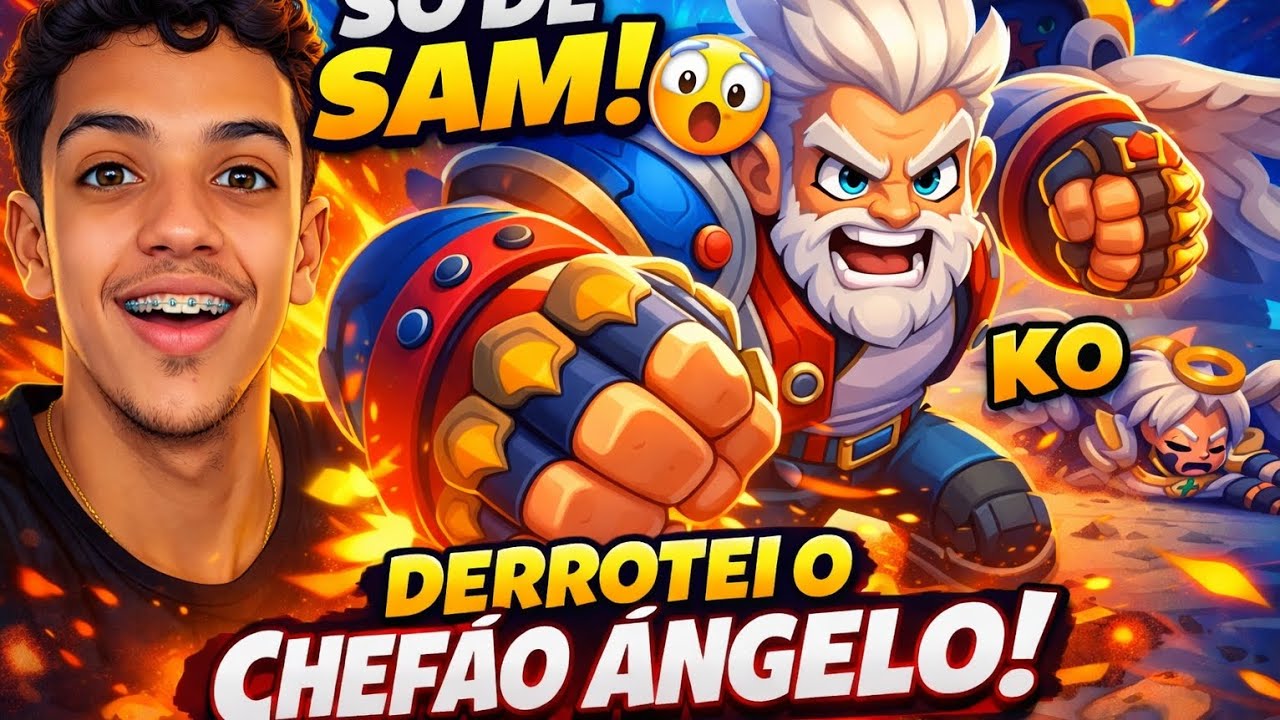 SAM DESTRUIDOR 😱 Gameplay Insano no Brawl Stars