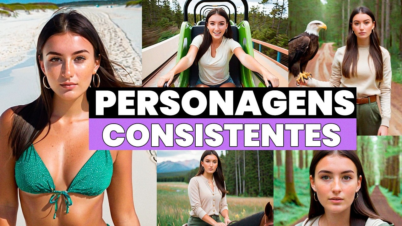 IA GRÁTIS Para Criar PERSONAGENS CONSISTENTES ou Influenciadores Digitais REVOLUCIONÁRIA!