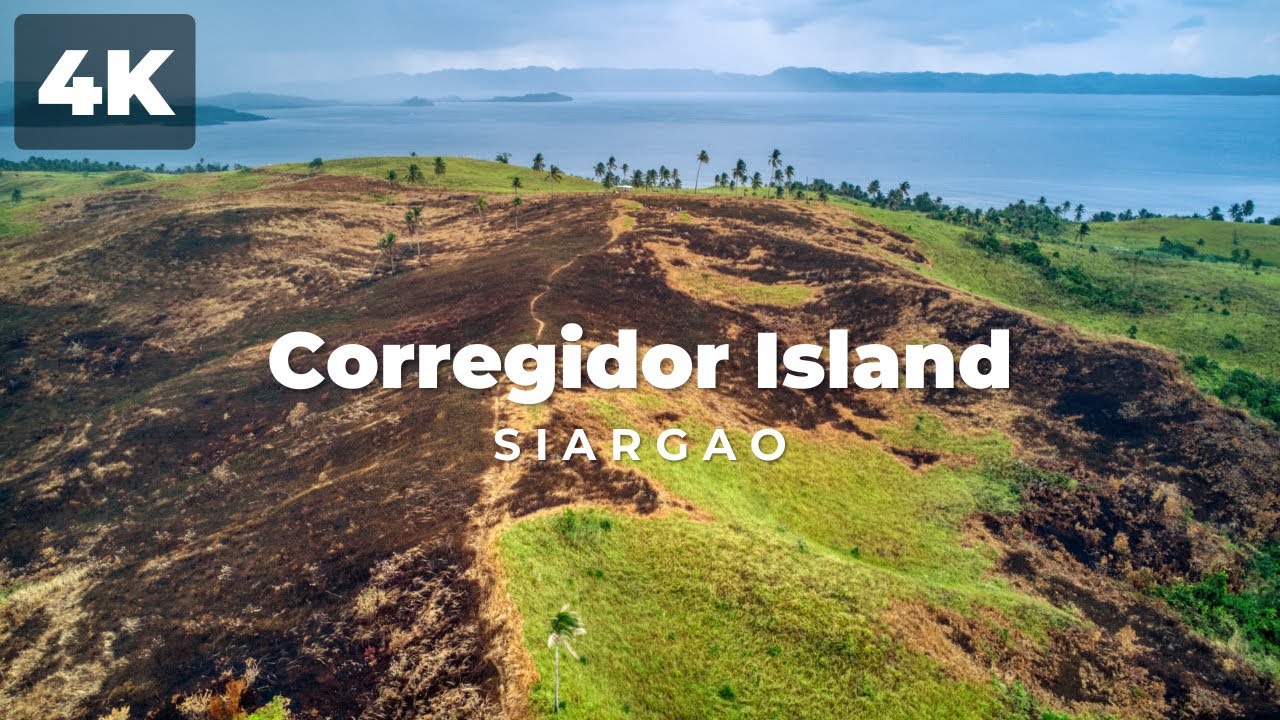 Exploring Corregidor Island: A 4K Drone Adventure in Siargao, Philippines - 4K
