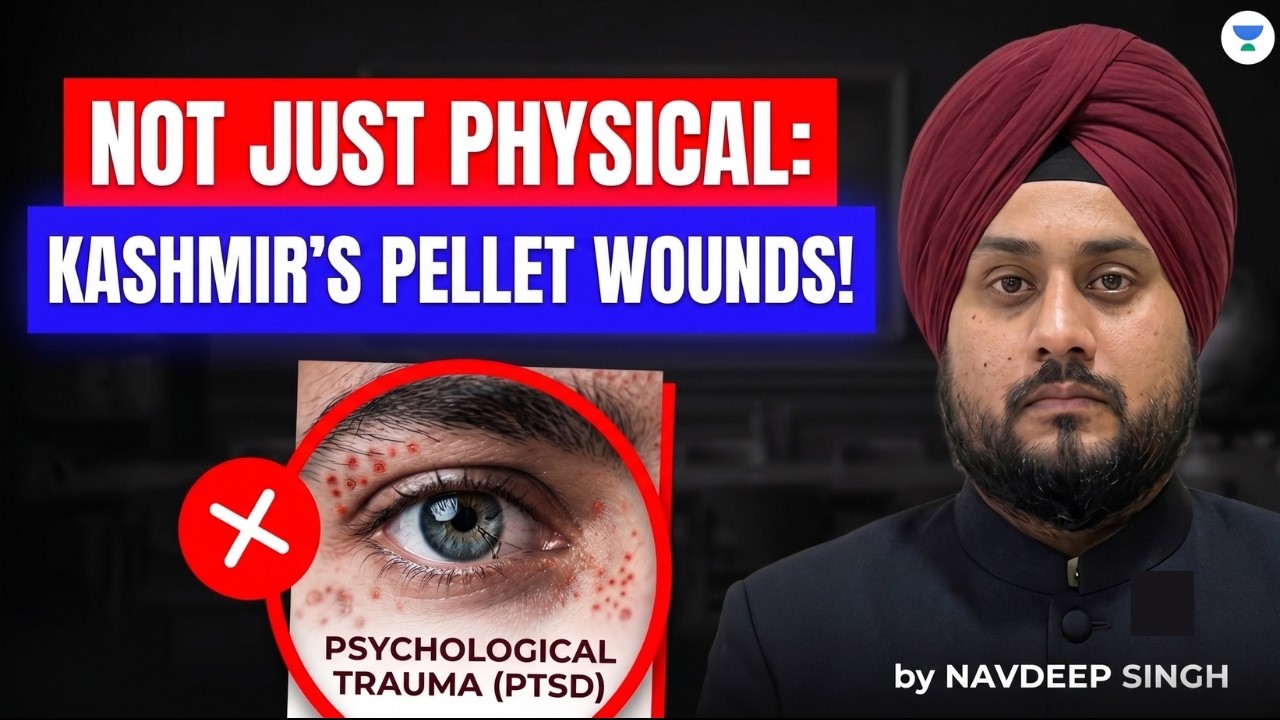The Hidden Trauma of Pellet Guns in Kashmir | New Study Explained
