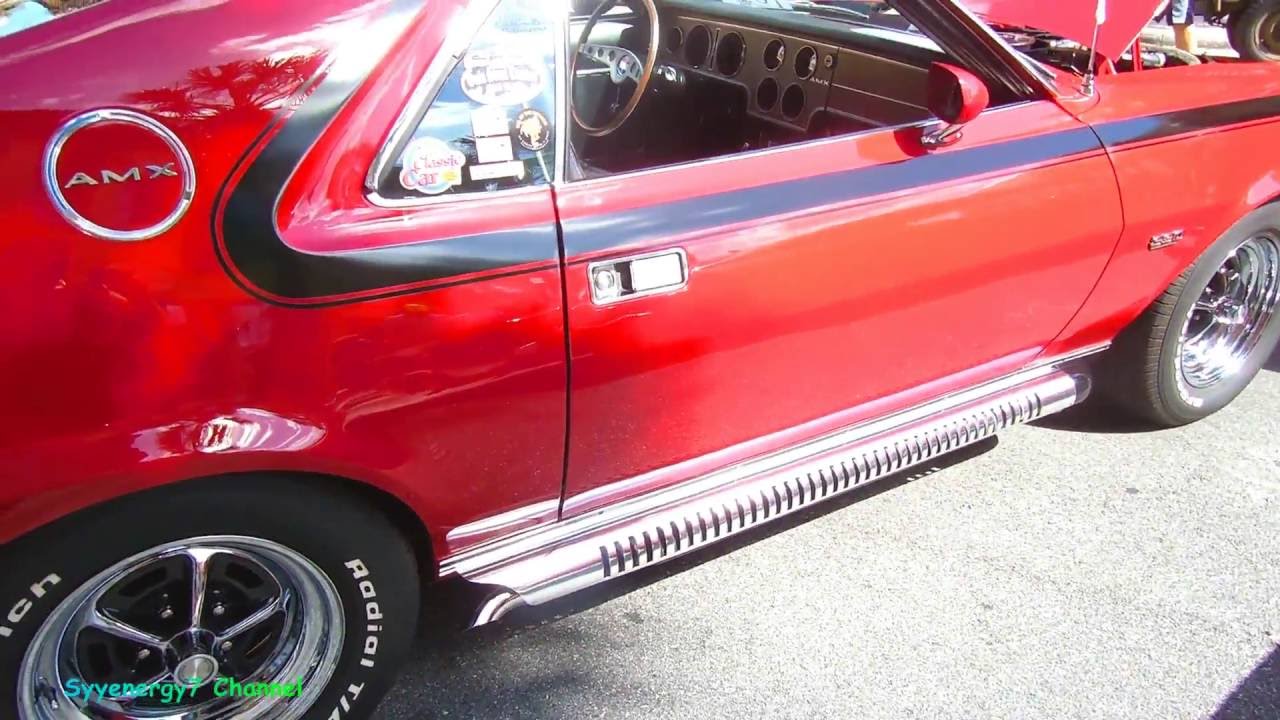 1970 AMC AMX 390 Sounds Healthy !
