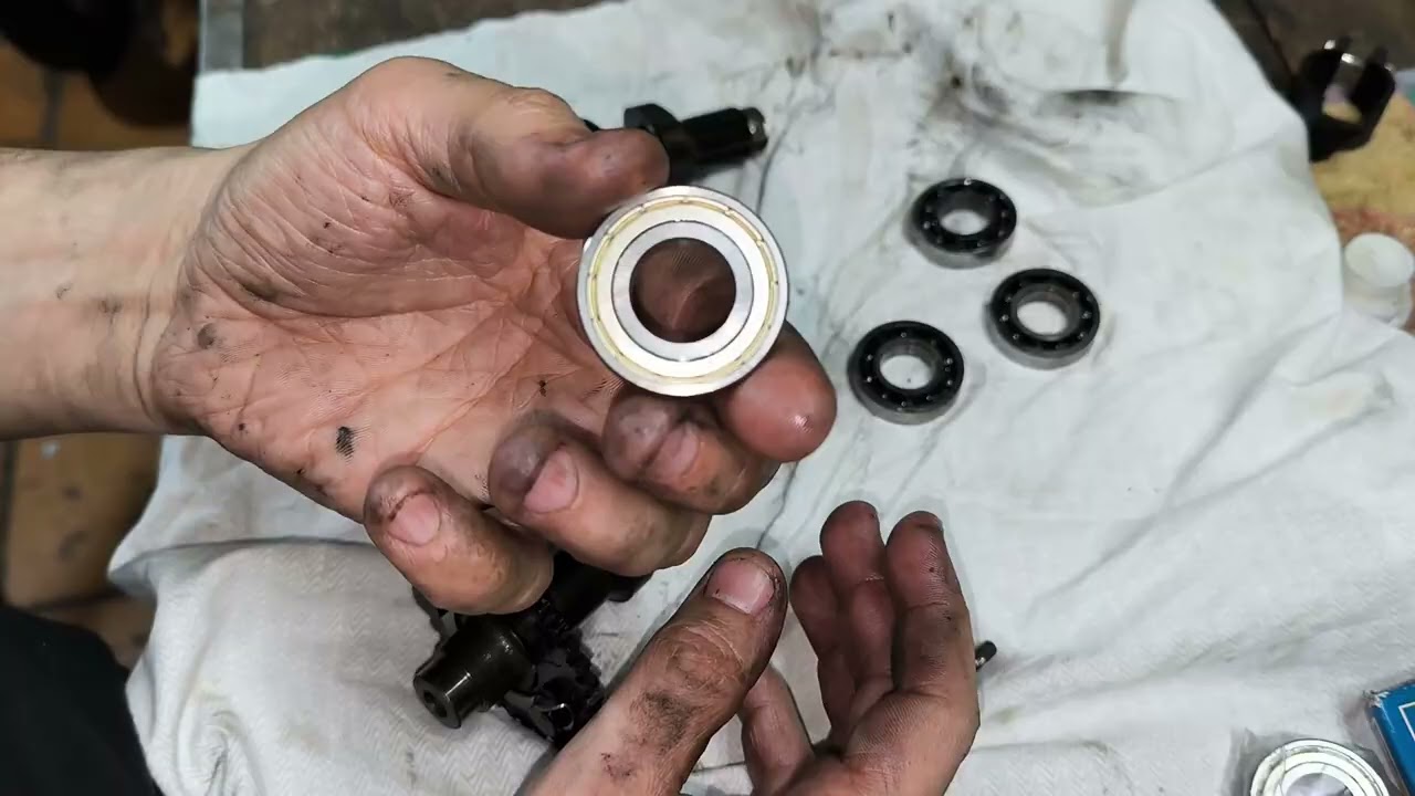 Kasinski Comet 250 - Barulho no Cabeçote - 03 - Rolamentos do Comando