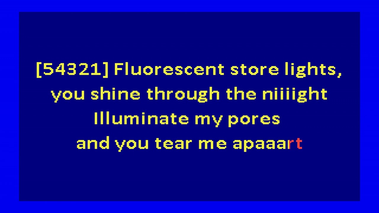 mitski -  bag of bones (karaoke)