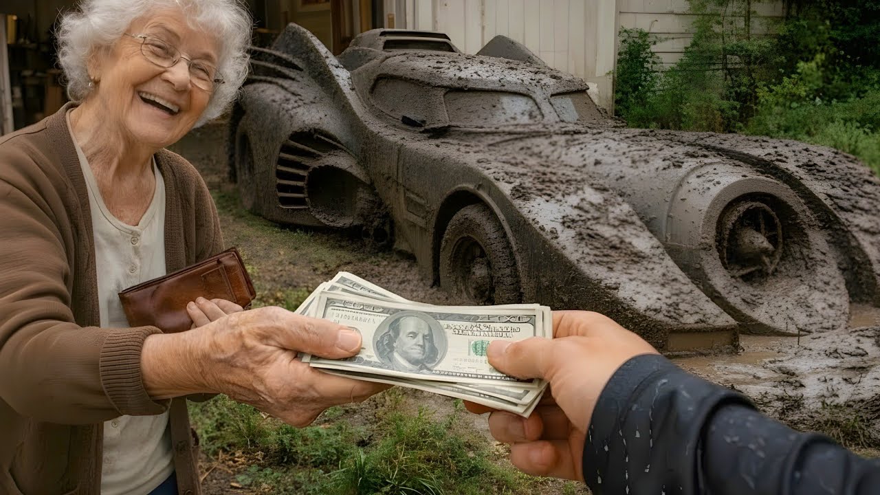 ASMR Car Restoration: Full Rebuild of Black Batmobile (Tim Burton Edition) 1989..
