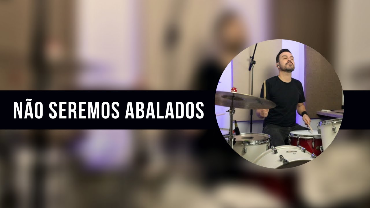 Não Seremos Abalados - Nívea Soares | JC Batera (DRUM COVER)
