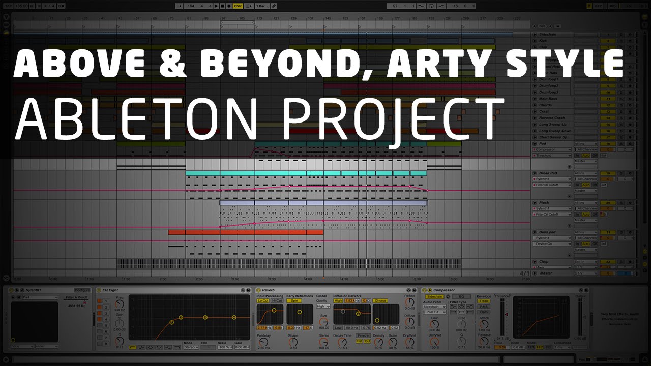 Progressive Trance Ableton Project (Above & Beyond, Arty Style)