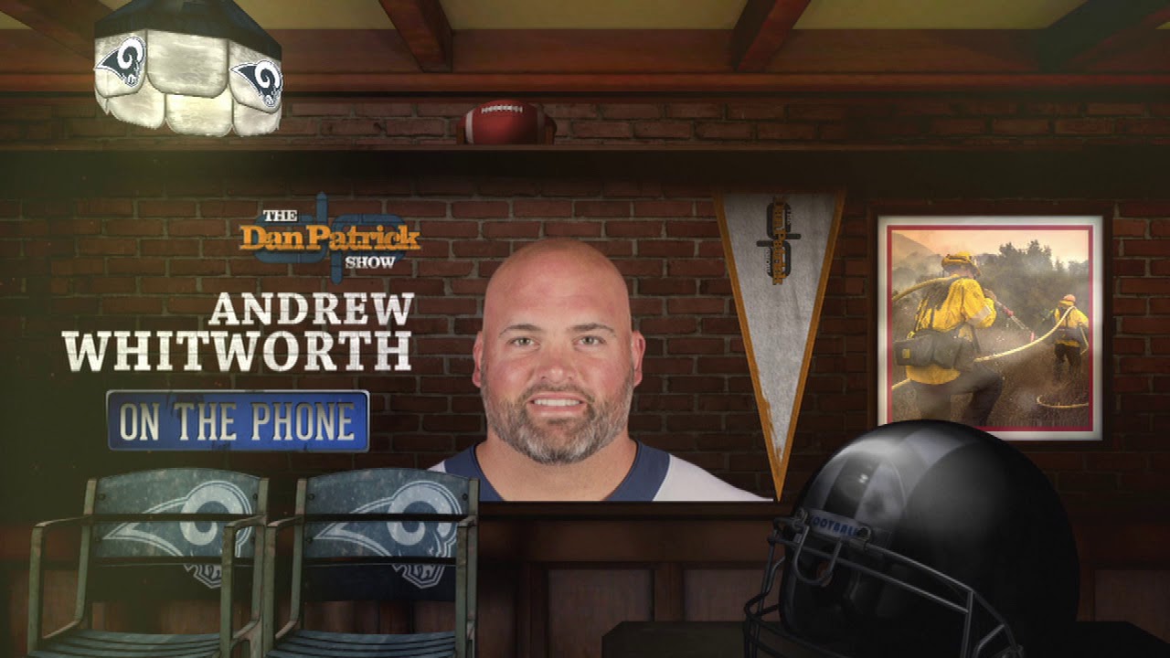 Rams OT Andrew Whitworth Talks CA Wildfires Impact & More w/Dan Patrick | Full Interview | 11/13/18
