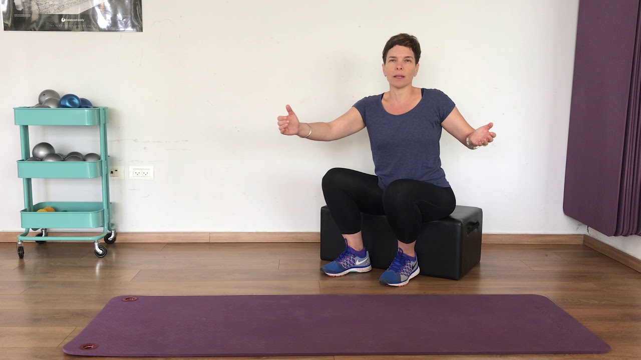 Pre Pilates : מרתה מציגה את ההיגיון מאחורי התרגילים
