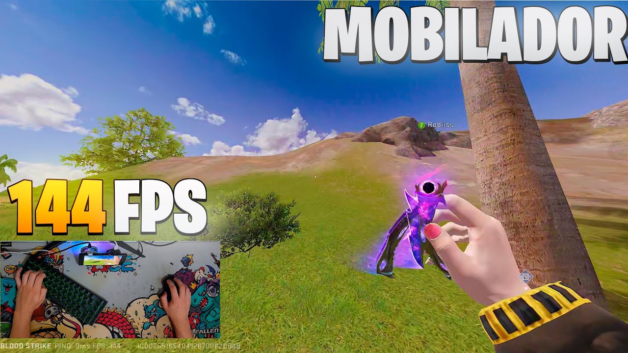 🔥 NOVO MOBILADOR NO NOVO MAPA NO BLOOD STRIKE A 144 FPS !!!🔥 + HANDCAM!