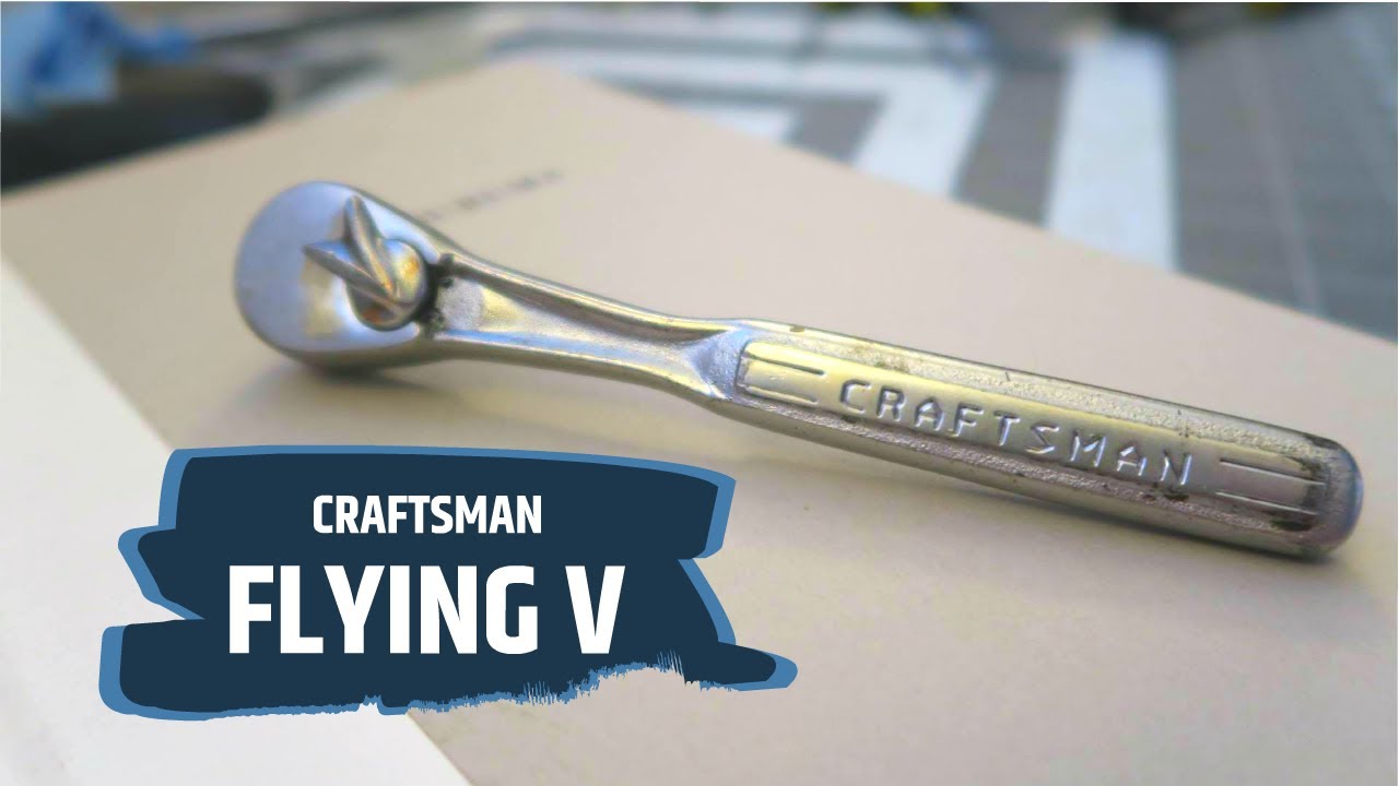 Как отремонтировать винтажный трещоточный механизм Craftsman Flying V!